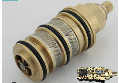 ROHS Thermostatic Shower Valve Cartridge Replacement 3/8&quot; 1/2&quot; 3/4&quot;