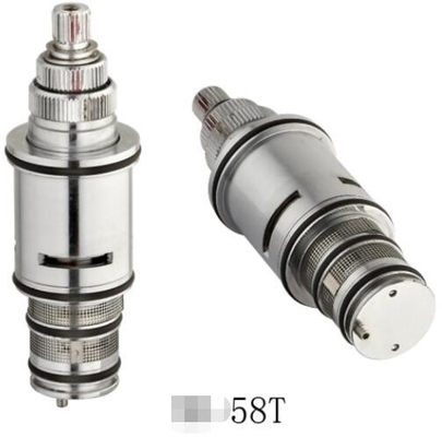 3/8&quot; 1/2&quot; 3/4&quot;  Thermostatic Shower Valve Cartridge Chrome plated 25g