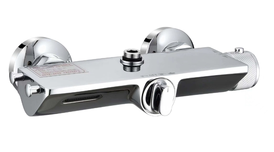 Temperature Sensor Accessories Chrome 0.25um Shower Faucet Cover