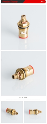 Sanitary Ware Thermostatic Mixing Valve Brass 3/8&quot; 1/2&quot; Single Hole Faucet Cartridge